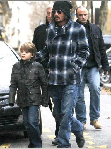 Johnny Depp e seu filho