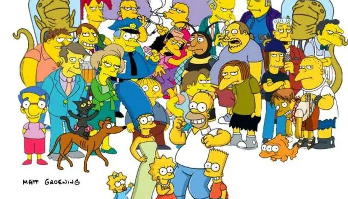 personagens de os Simpsons
