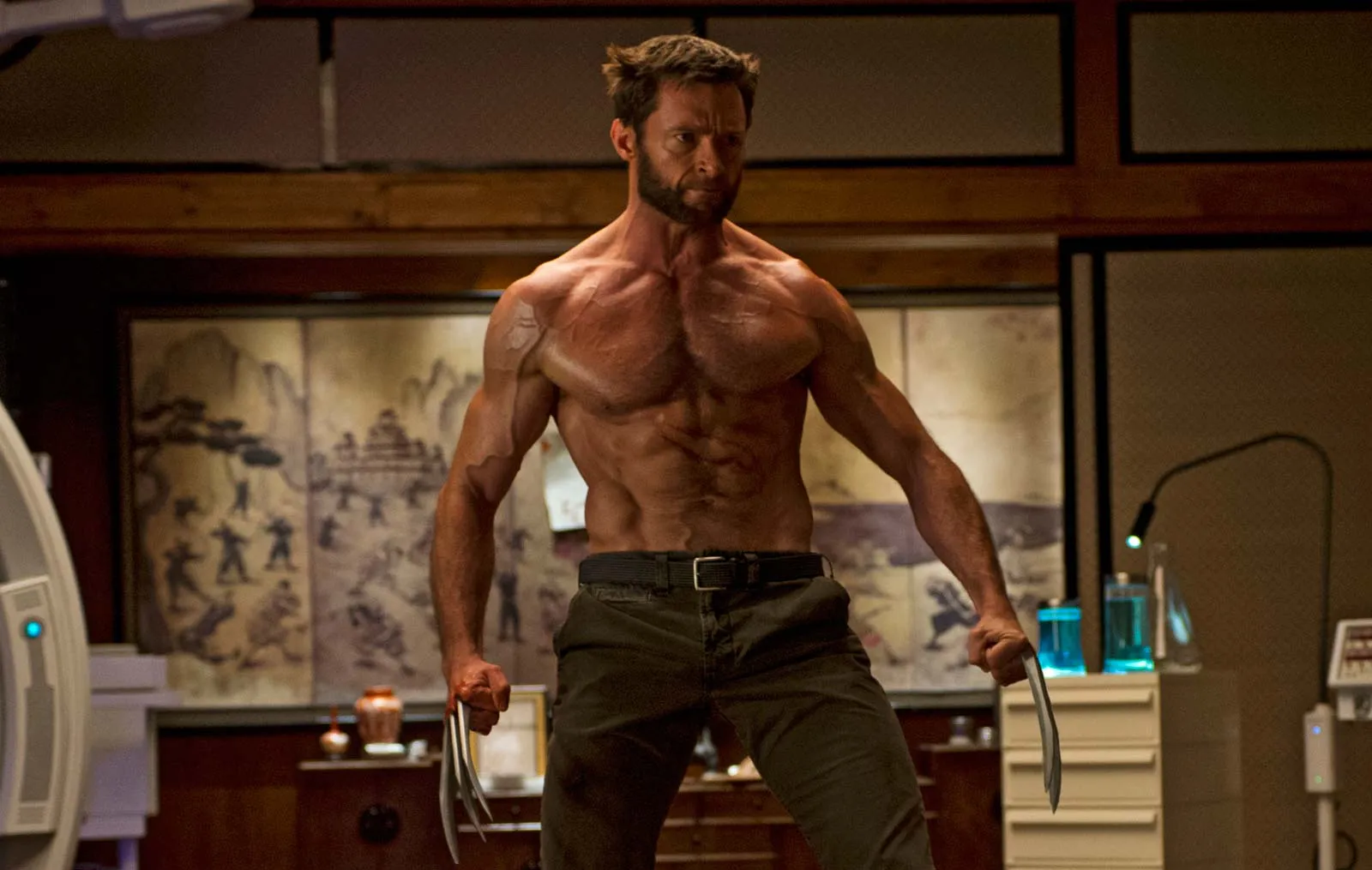 Wolverine - Interpretado por Hugh Jackman